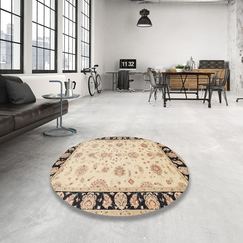 Nikki Oriental Indoor Rug, Round 8'