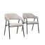 Chaise avec accoudoirs rembourrée Charneco-32928284