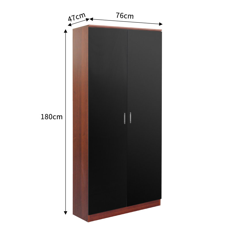 Other Wardrobe, Walnut/Black