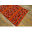 Antique Navajo American Coral 1890s Rug