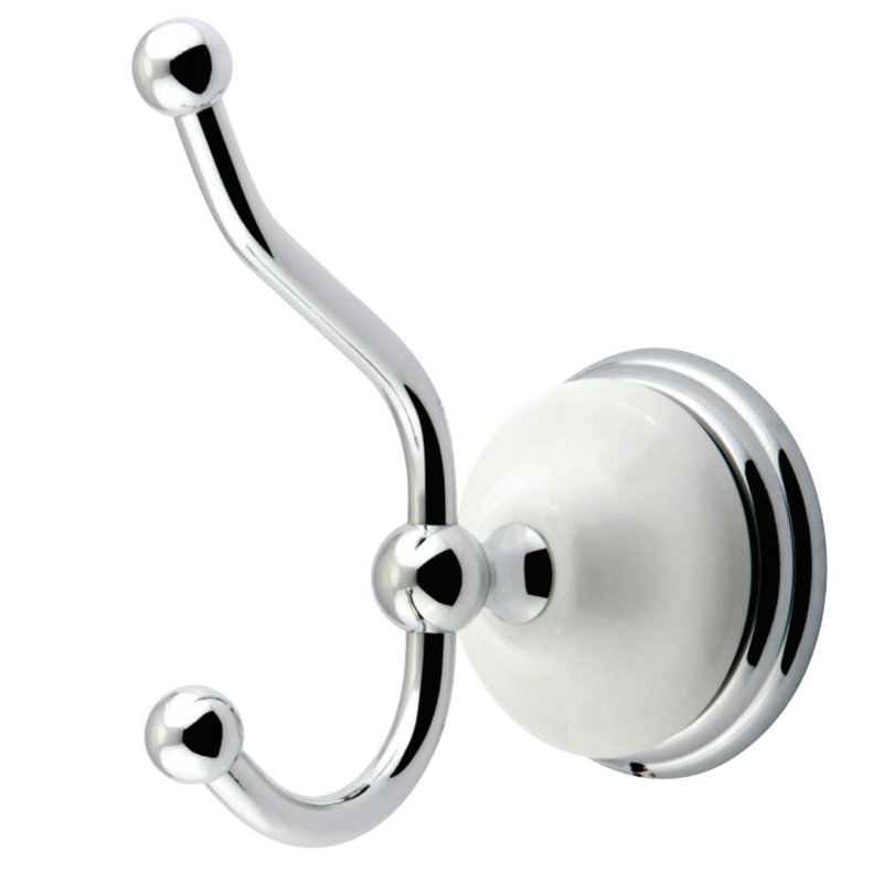 Crochet pour robe Kingston, Chrome poli