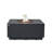 Oceanside 48" Square Propane Fire Pit Table with Hidden Fuel Tank Drawer-1952779446