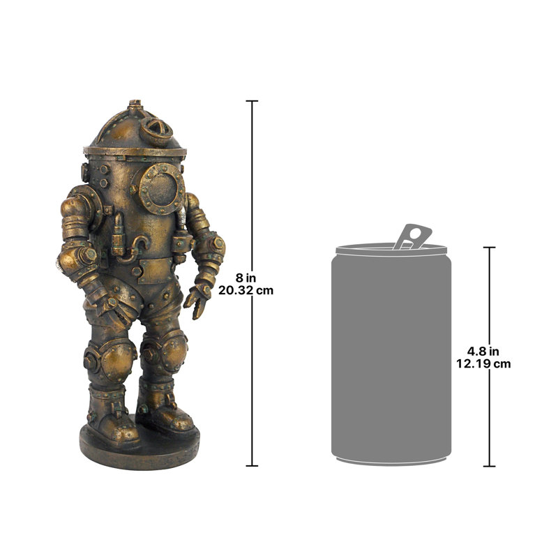 Tritonia Atmospheric Diving Suit Steampunk Figurine