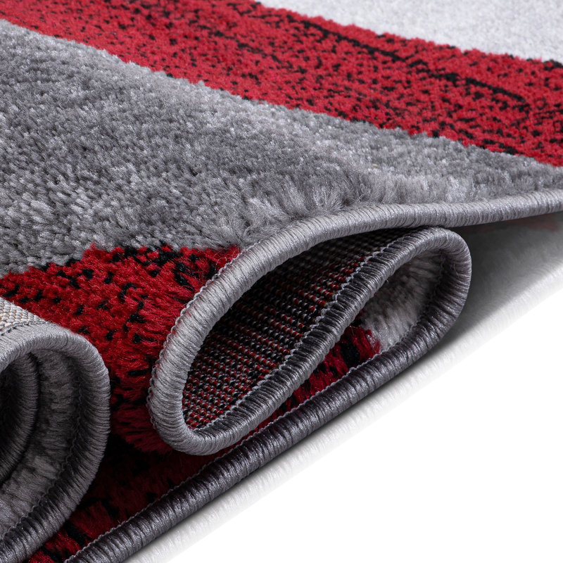 Hazzard Abstract Area Rug, Rectangle 160 x 230cm
