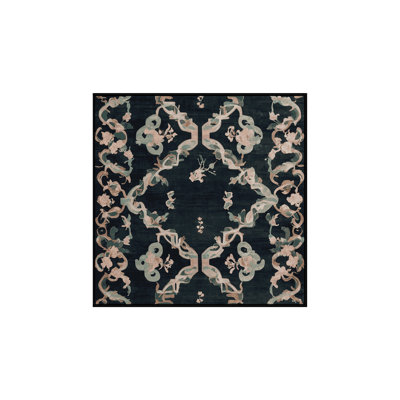 Tapis gris lavable à la machine