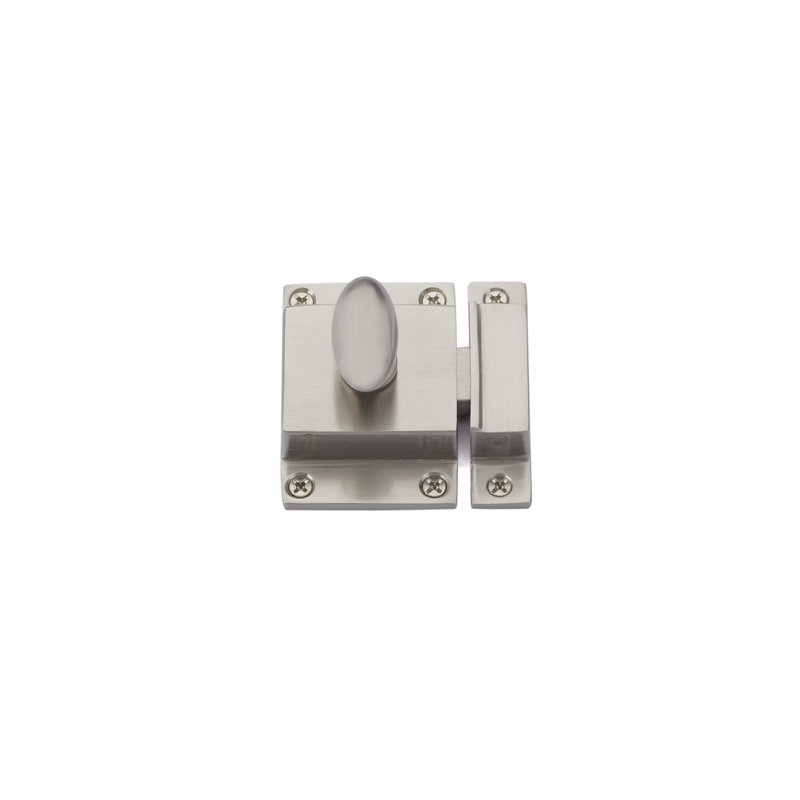 Square Knob, Satin Nickel