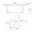 Nordic simple home rectangular dining table sets-102640050