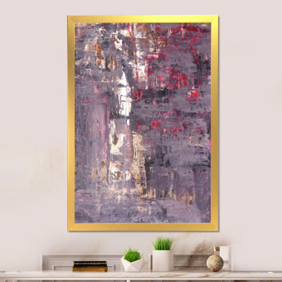 Art moderne gris et bleu II 2FDP47765