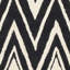 Tapis à chevrons en laine touffeté à la main Sanyla-1961408471