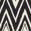 Tapis à chevrons en laine touffeté à la main Sanyla-1961408474