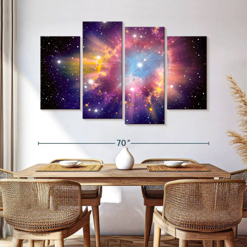 Oberle Stellar Supernova Explosion, 42"H x 68"W