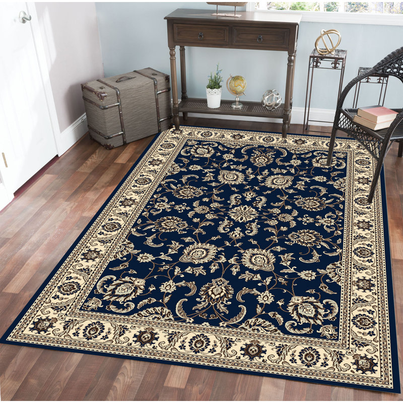 Tapis bleu Scottsdale, Rectangle 7 pi 9 po x 11 pi