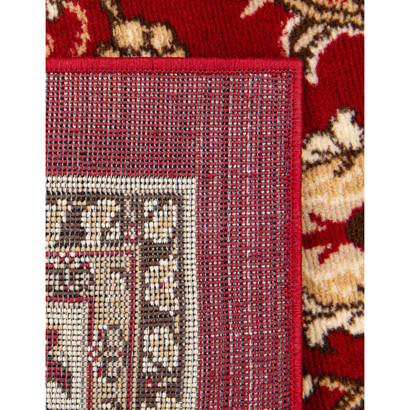 Bhatari Indoor Rug, Runner 2'7" x 10', Burgundy