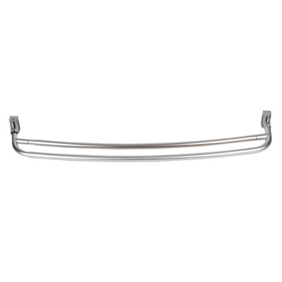 Double Curved Shower Rod, Durable Metal Construction