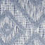 Tapis d'intérieur / extérieur bleu à losanges Foundry Select-125875774