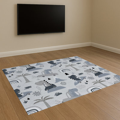 Geometric Shapes Area Rug