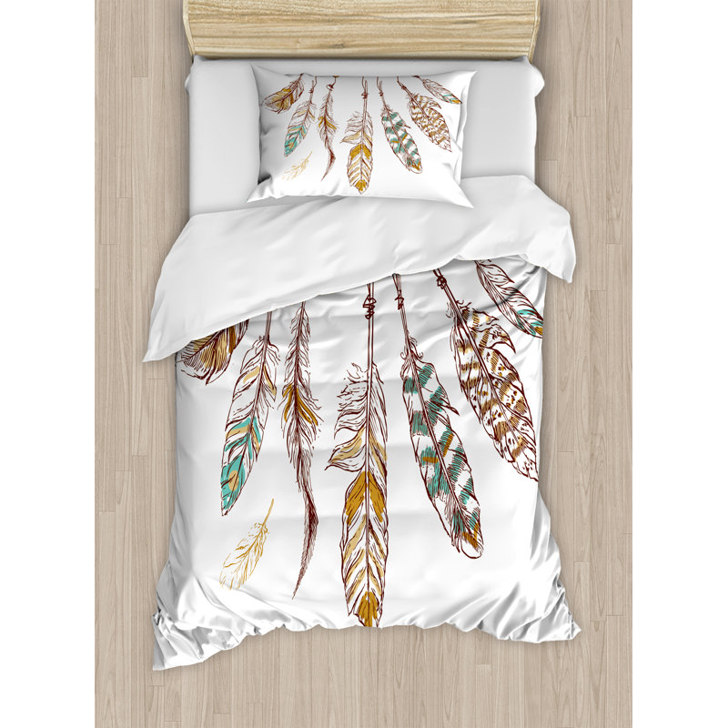 Feather House Modern & Contemporary Polyester Duvet Cover, Twin