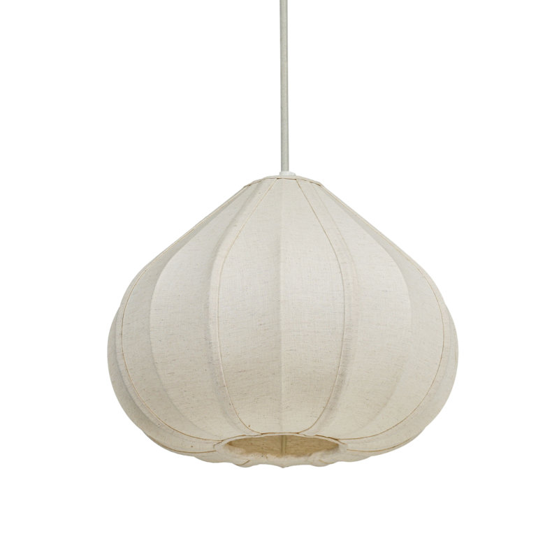 Petite lampe suspendue Zubeda, H 13 po x l 14,5 po x P 14,5 po