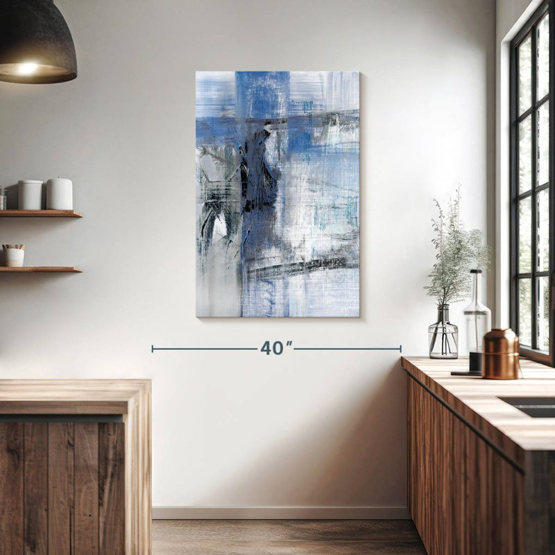 Avery Reflections In Indigo, 39" H x 26" W