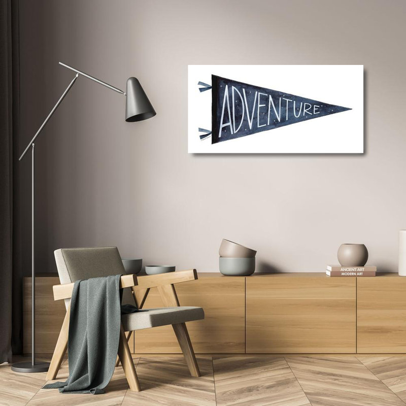 Dakota Fields, Nieman, Rachel, reproduction d'art sur toile tendue: Adventure Pennant, H 14 po x l 24 po