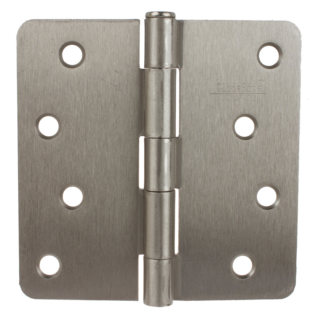 4" H x 4" W Removable Pin 12 Door Hinges (Set of 12) GlideRite Hardware 