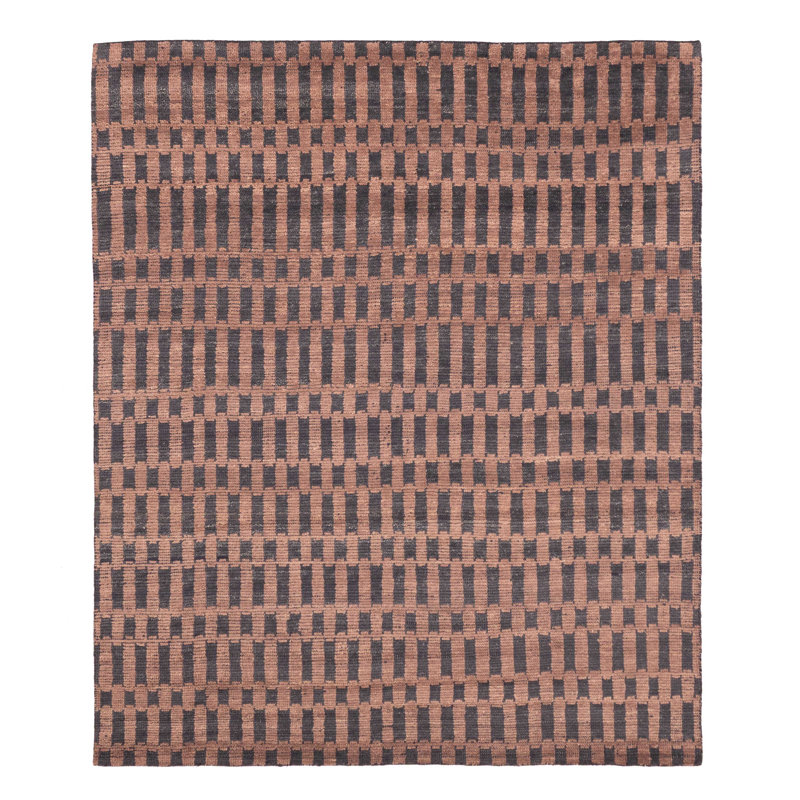 Tapis brun Tangier 8 pi 5 po x 9 pi 10 po
