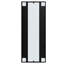 Mikayia Rectangular Metal Wall Mirror-269485670