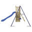 Garica Freeport Park Swing Set with Swing(s) , Slide(s)-1605451616