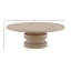 Taryn Reclaimed Pine Wood Coffee Table, Light Warm Wash