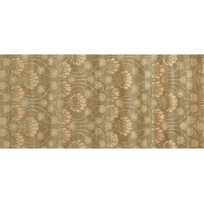 Floral Area Rug, Runner 3' x 10'