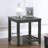 Grey Rectangular Nightstand