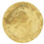 Disques muraux tambour en fonte d'huile, feuille d'or, ensemble de 4