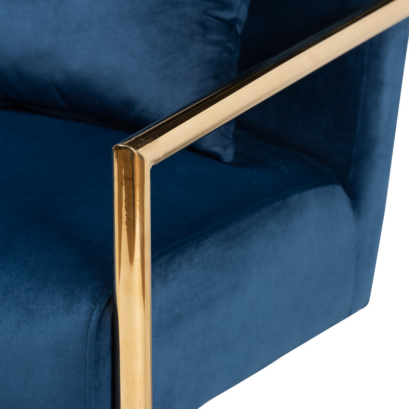 Fauteuil Kynzley, Bleu marine