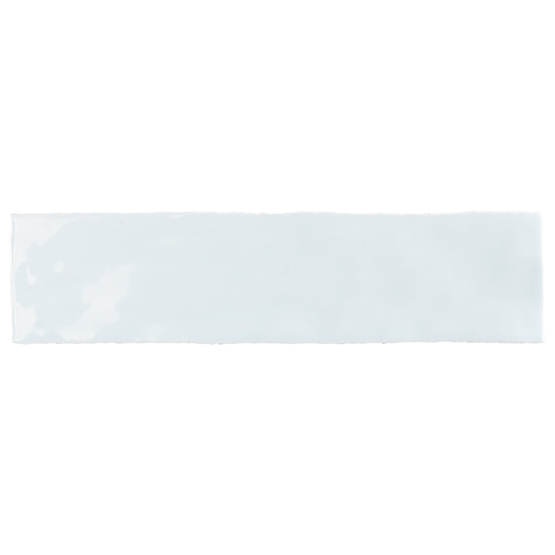Subway Tile 3" x 12" Straight Edge Ceramic Singular Wall & Floor Tile, Light Blue