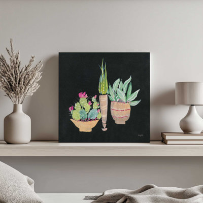 «Cactus Party II» par Kristy riz, reproduction d'art sur toile