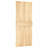 Vidaxl Sliding Door With Hardware Set Solid Wood Pine-112703757