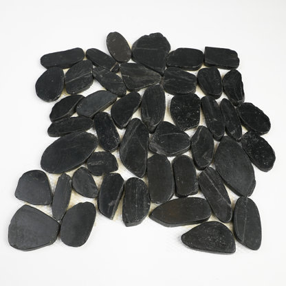 StoneCreek Pebble Mosaic Tile for Floors & Walls, 6 Pieces per Box
