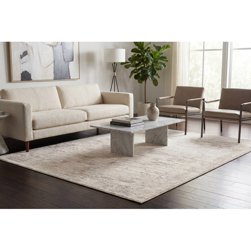 Newhouse 2574-190 IVOIRE / GRIS, Rectangle 7 pi 10 po x 10 pi 10 po