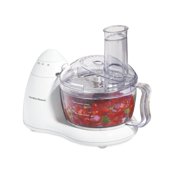 Hamilton Beach Food Processor & Vegetable Chopper for Slicing, Shredding,  Mincing, and Puree, 10 Cups + Veggie Spiralizer makes Zoodles and Ribbons