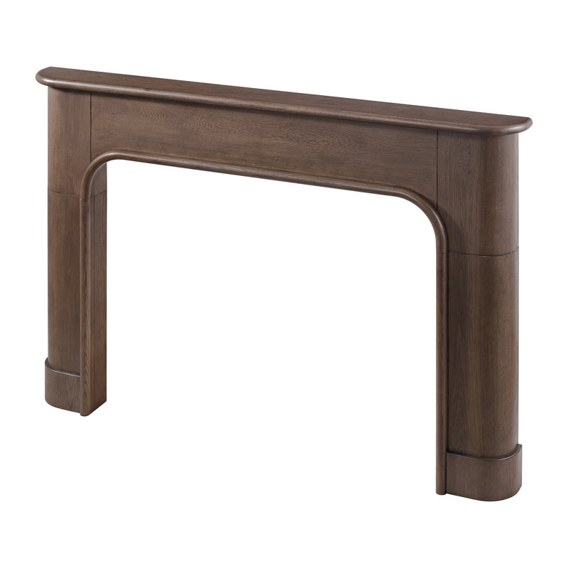 Willow Bend Wood Fireplace Mantel, 80", Umber Stain