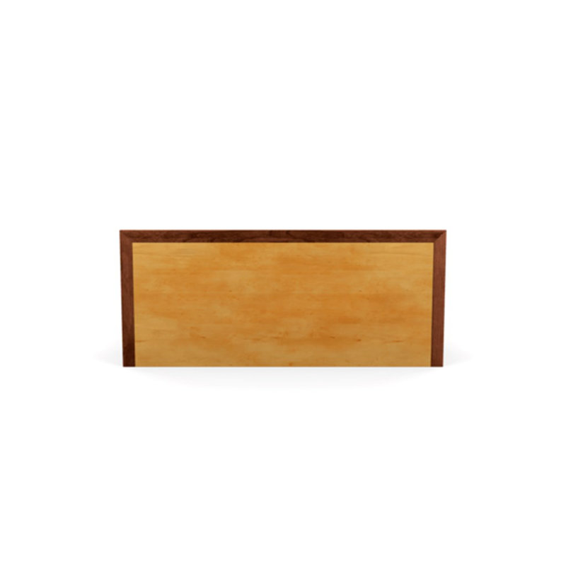 Moduluxe Upholstered Bed, Onyx, King, Cognac Cherry