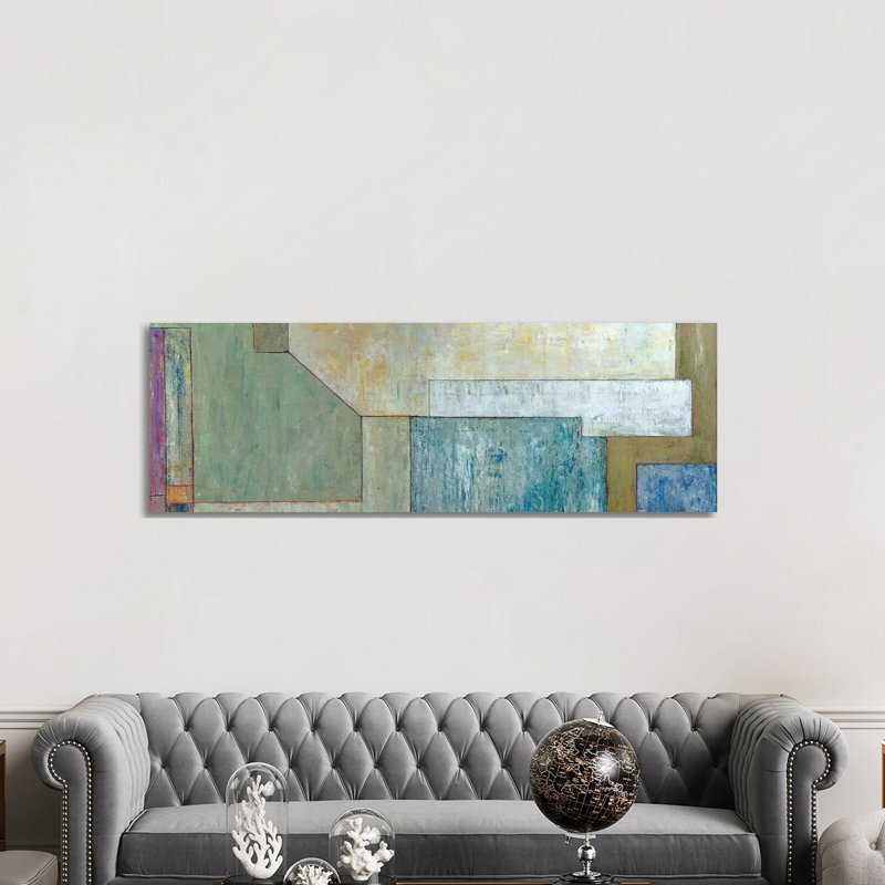Soft Landing by Stephen Cimini - Panoramic Painting on Canvas, Wrapped Canvas, 121.92 cm H x 40.64 cm W x 3.175 cm D