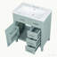 Meuble-lavabo simple 30 po avec plateau Phileas-1263603676