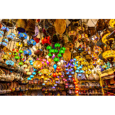Turkish Lamps by Subodh Agnihotri - Wrapped Canvas Print
