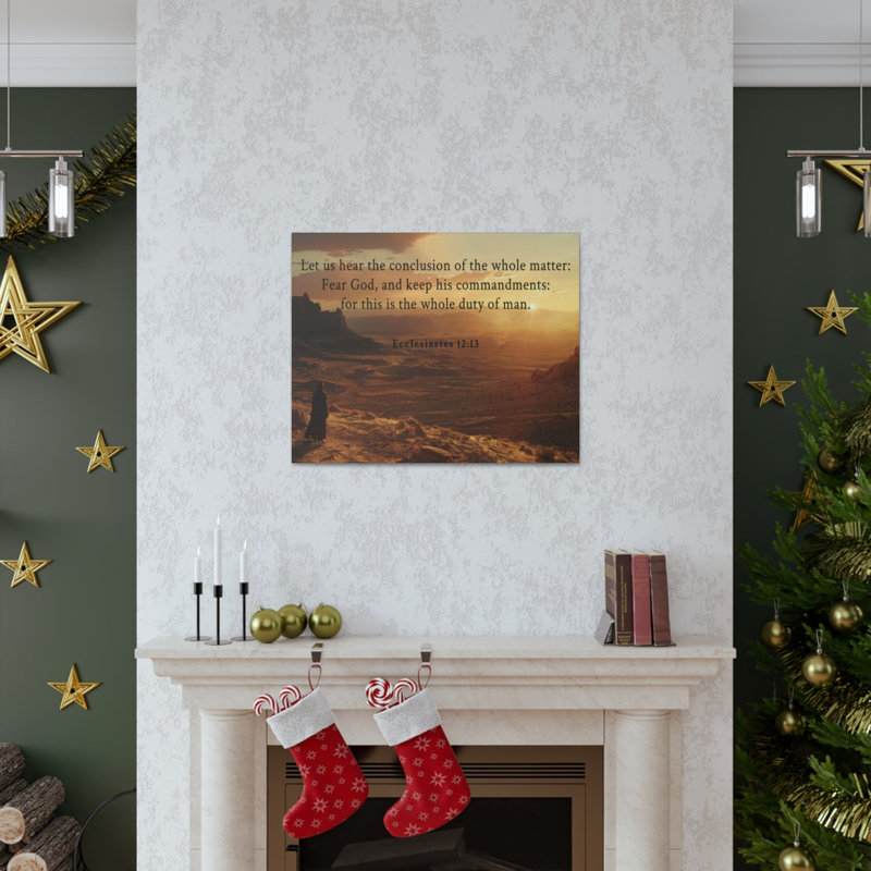 Wall Art on Canvas, 27.9cm H x 35.6cm W