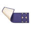 Tapis d'escalier lavable à velours bouclé à bordure bouclée (8 po x 26 po) (ensemble de 13)