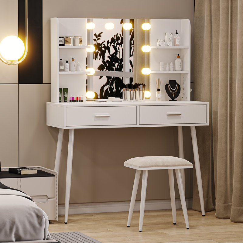 Meuble-lavabo, Blanc