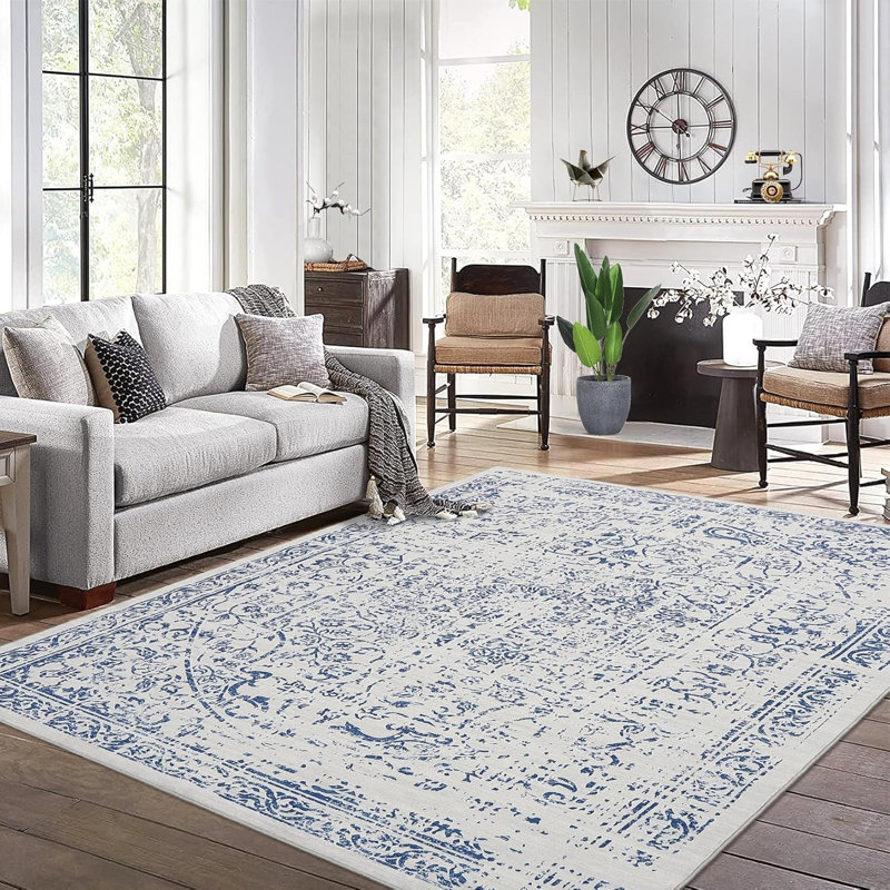 Hallway Runner Rug 2x6 - Black Kitchen Rugs Non Slip Washable Soft Touch Carpet Runner Rug Stylish Rug Runner Home Kitchen