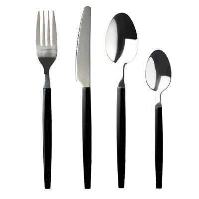 Safdie & Co. Inc. Stainless Steel Flatware Set - Service for 4