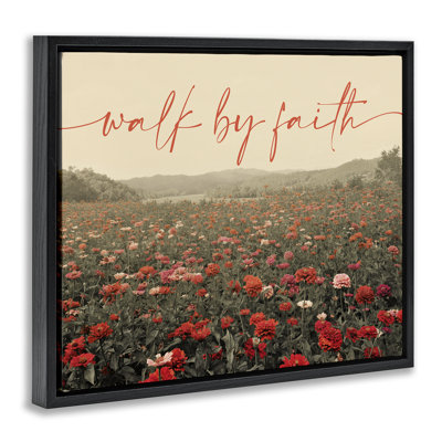 Cadre de jardin Walk By Faith, design par GAIL PECK